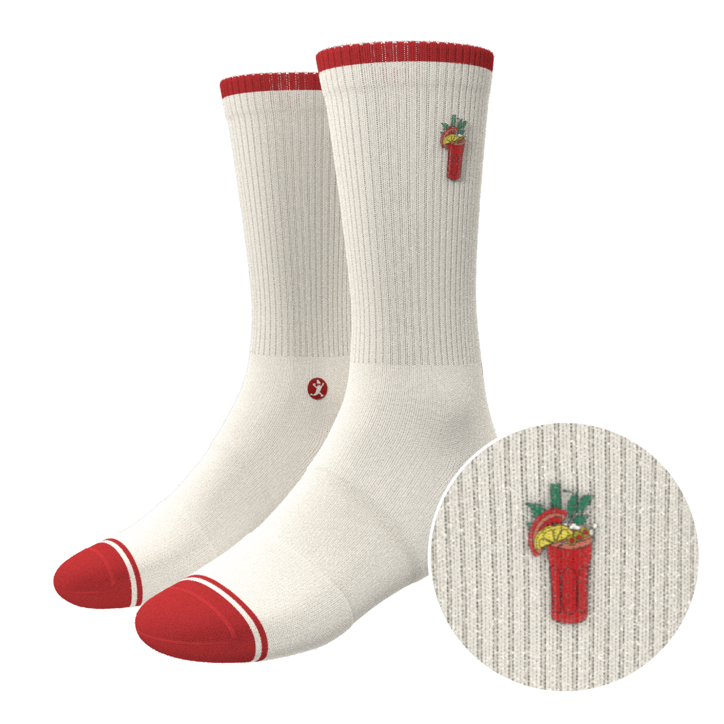 The Bloody | Bloody Mary Heel Hammock™ Crew Socks