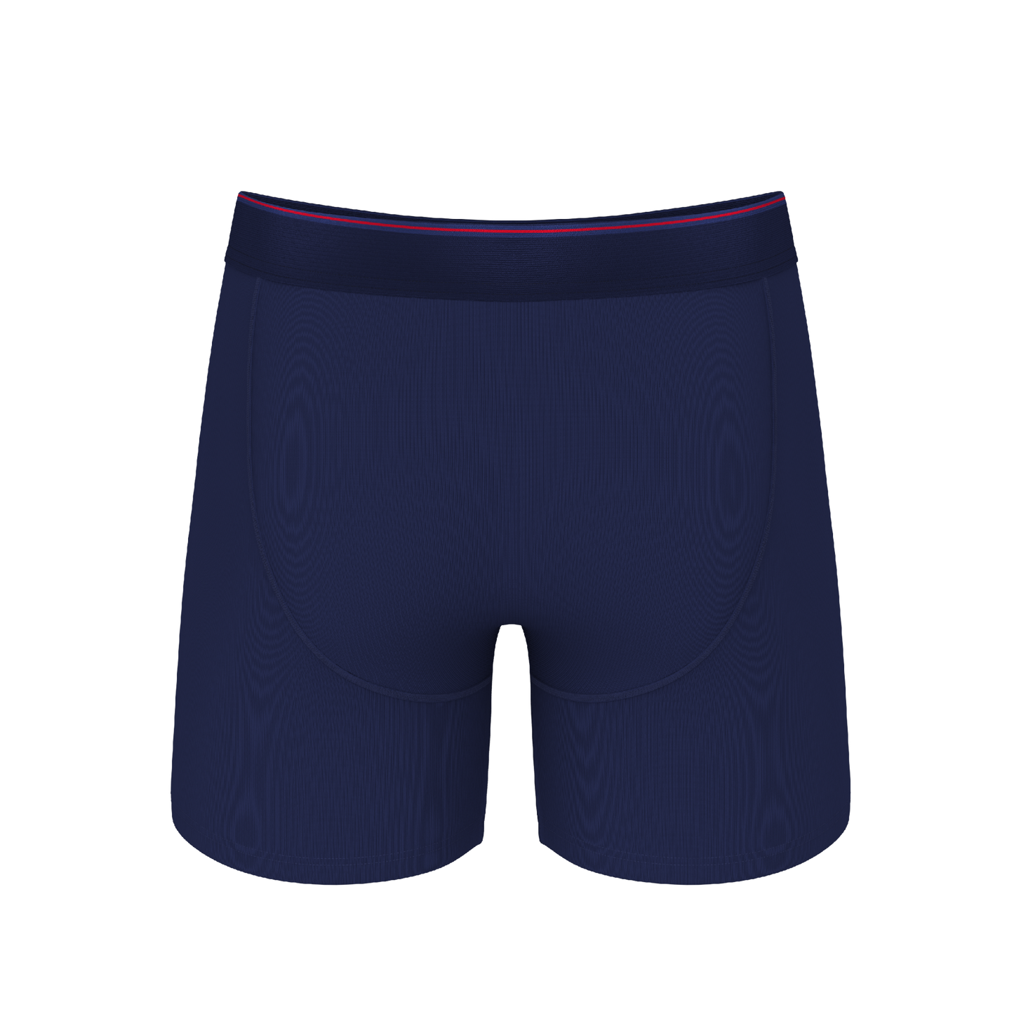 The Blueberry Pie | Red Tip Navy Ball Hammock® Pouch Underwear