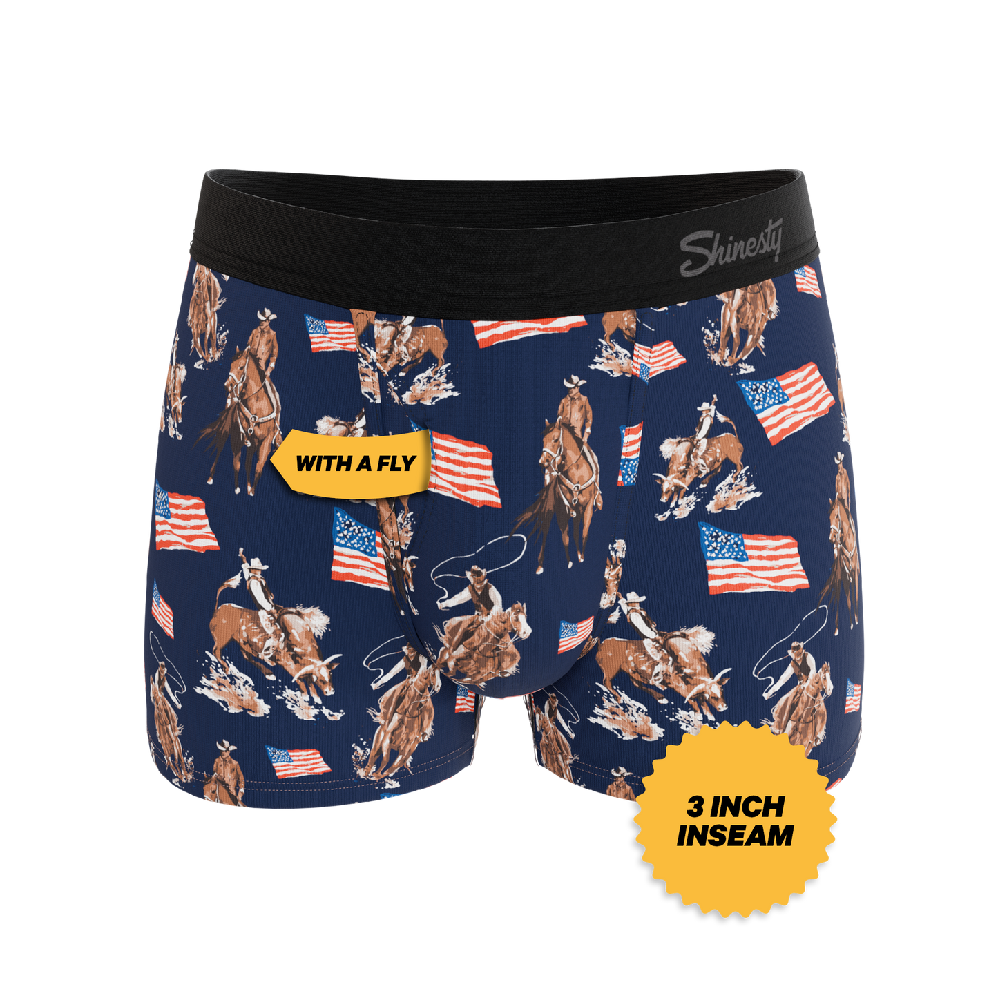The Bootstraps & Chaps | Americana Cowboy Ball Hammock® Pouch Trunks Underwear
