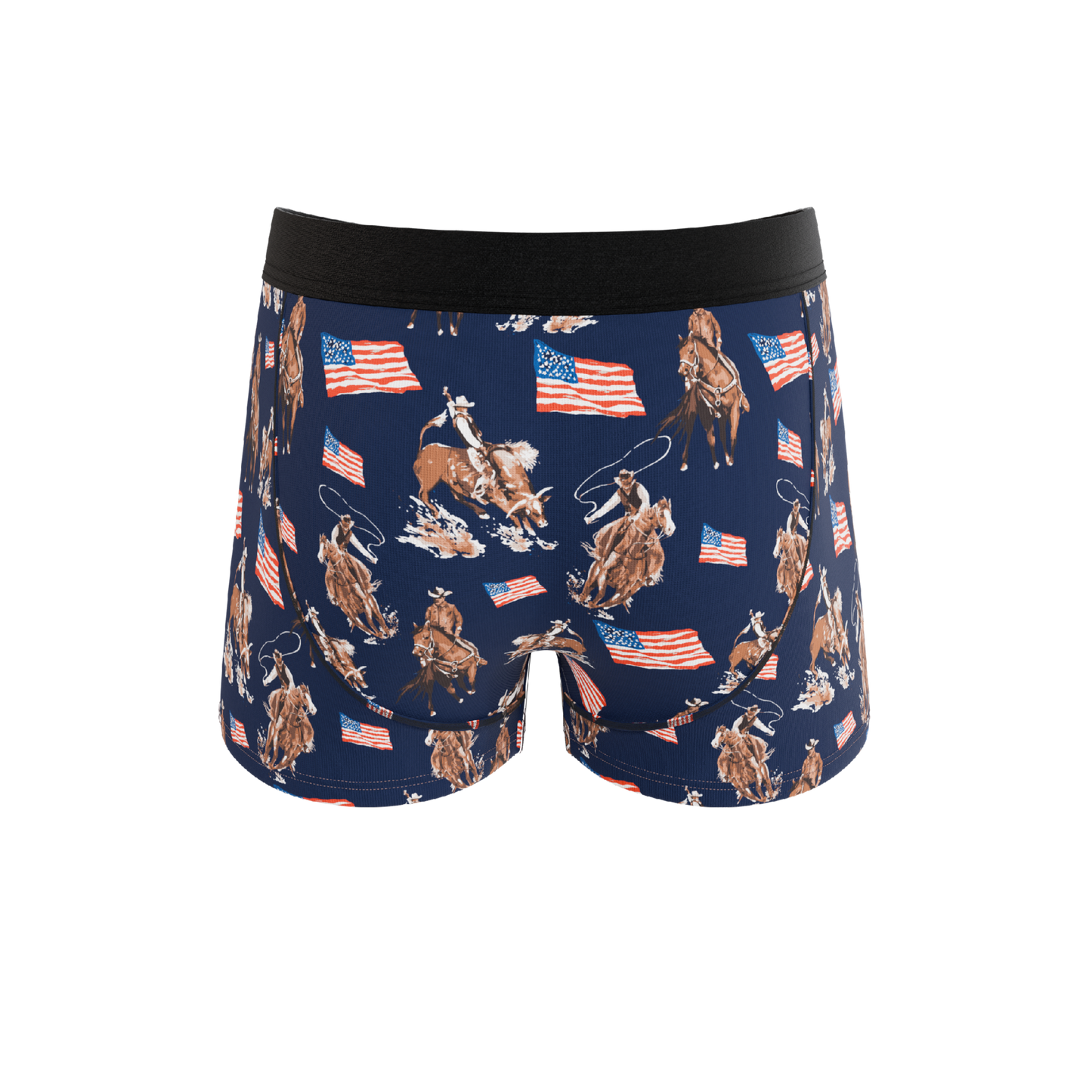 The Bootstraps & Chaps | Americana Cowboy Ball Hammock® Pouch Trunks Underwear