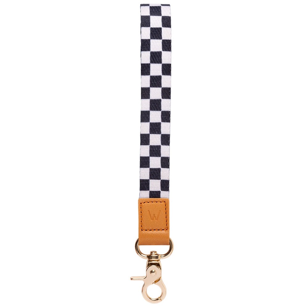 Bow Noir Wrist Lanyard