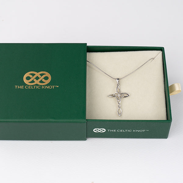 Celtic Heart™ 18K White Gold Pendant