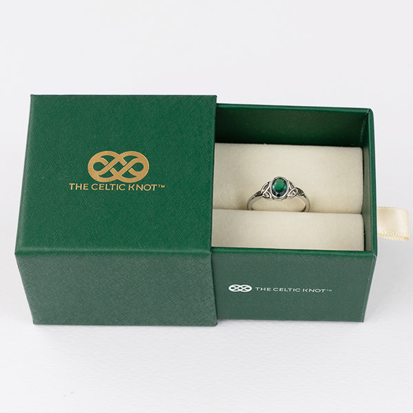 Celtic Magic™ 18K White Gold Ring