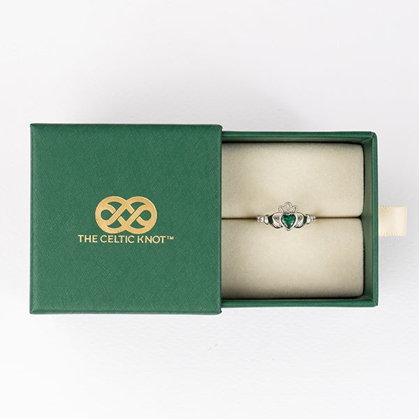 Classic Claddagh™ 18K White Gold Ring