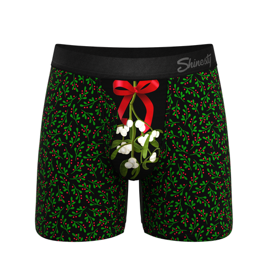 The Kiss Me There | Mistletoe Ball Hammock® Pouch Underwear
