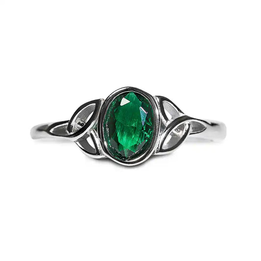 Celtic Magic™ 18K White Gold Ring