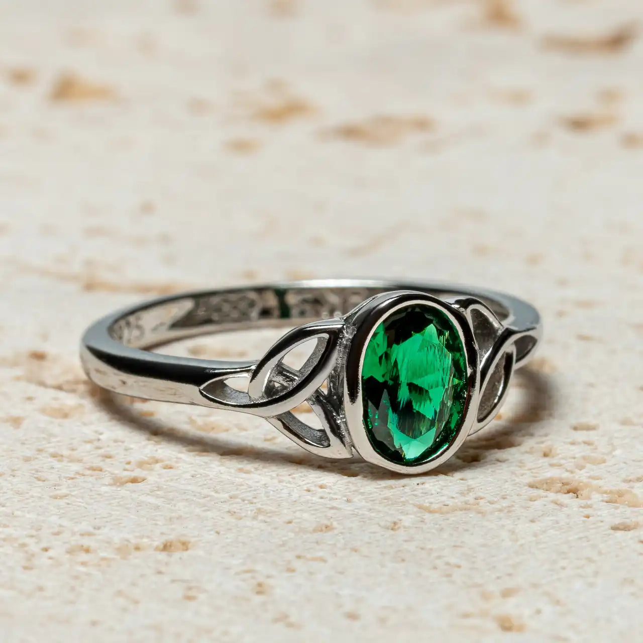 Celtic Magic™ 18K White Gold Ring
