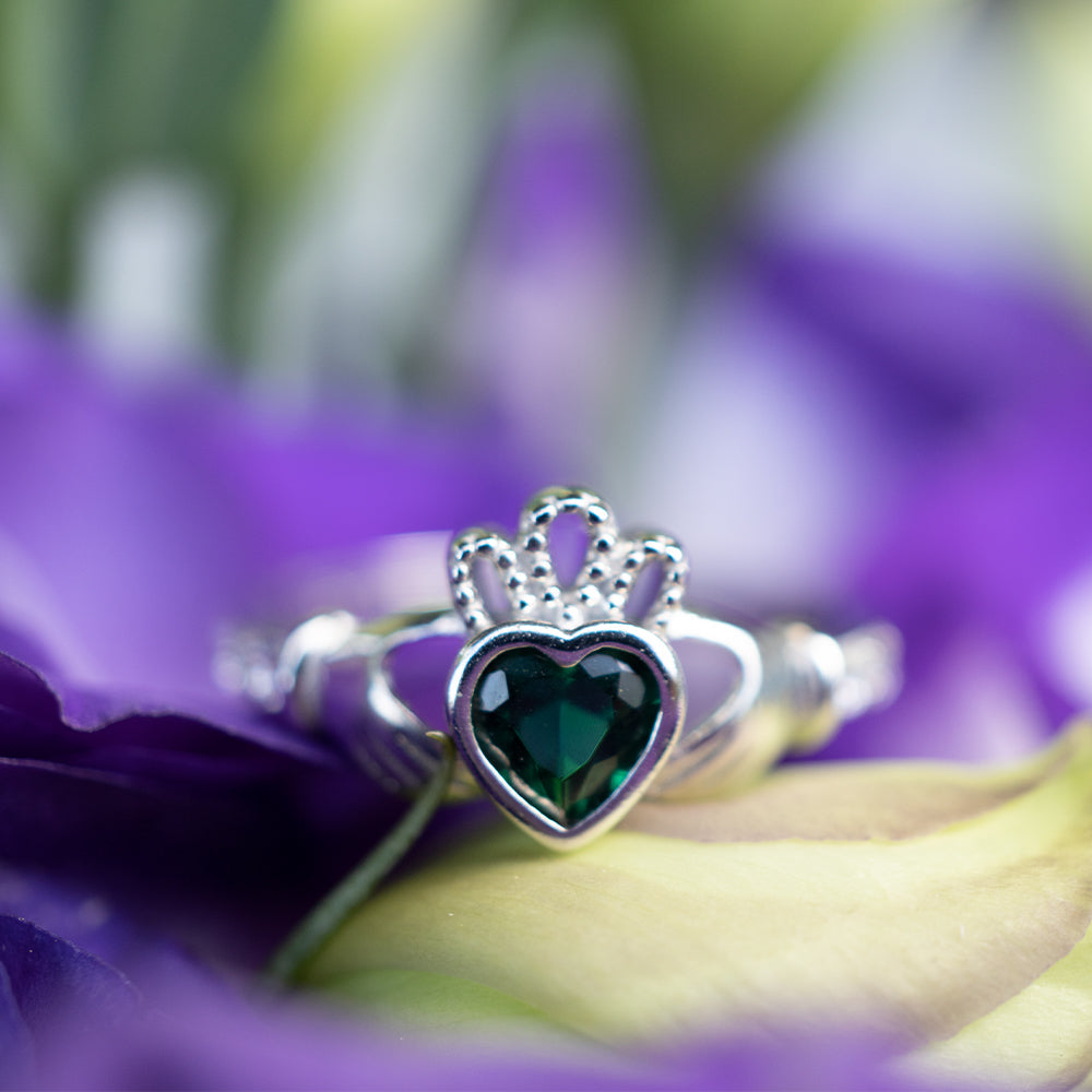Classic Claddagh™ 18K White Gold Ring