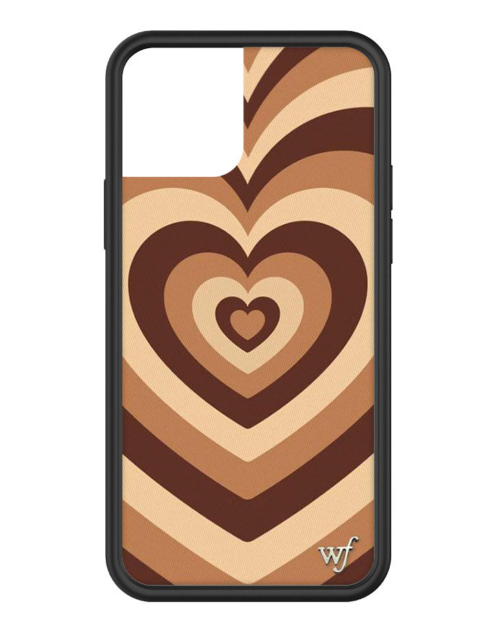 Latte Love | Brown iPhone Case