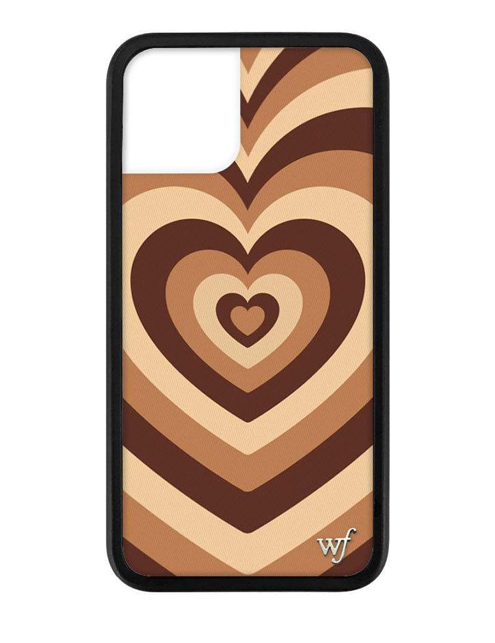 Latte Love | Brown iPhone Case