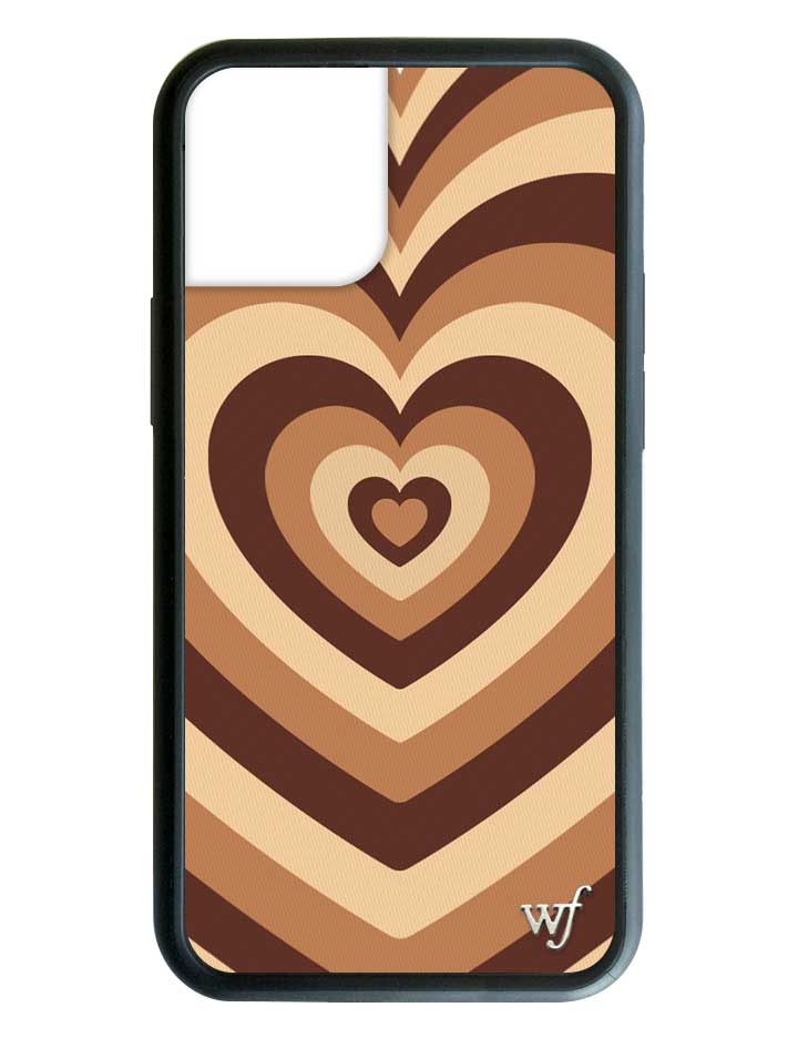 Latte Love | Brown iPhone Case