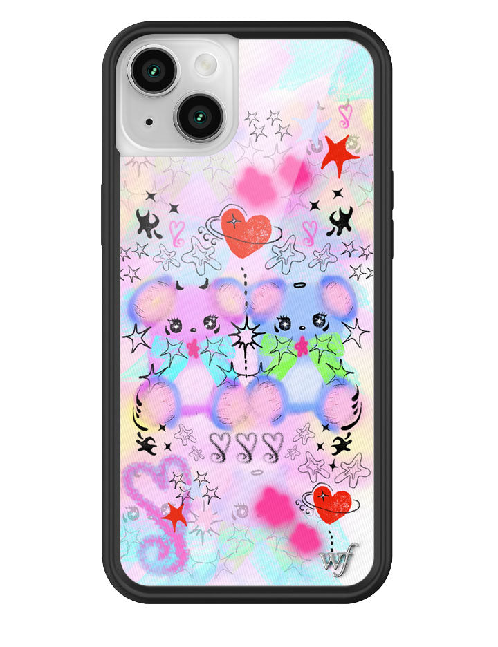 Cotton Candy Teddies iPhone Case