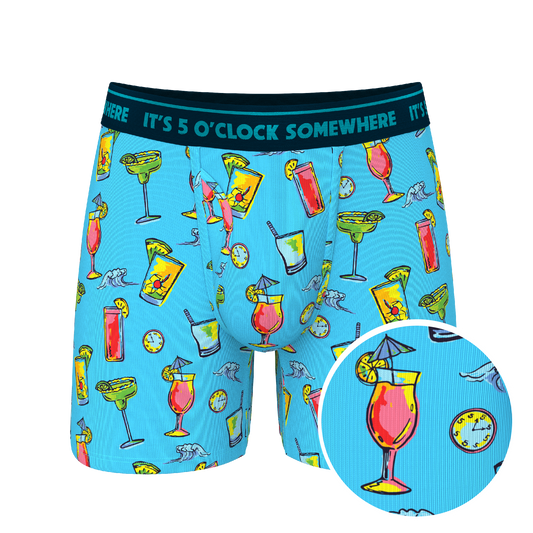 The Cocktail Hour | Shinesty x Margaritaville Ball Hammock® Pouch Underwear With Fly
