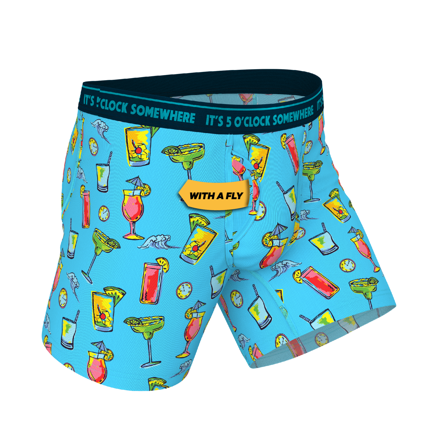 The Cocktail Hour | Shinesty x Margaritaville Ball Hammock® Pouch Underwear With Fly