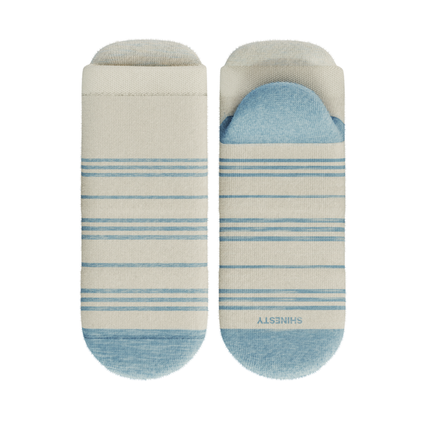 The College Ruled | Stripe Heel Hammock™ Ankle Socks