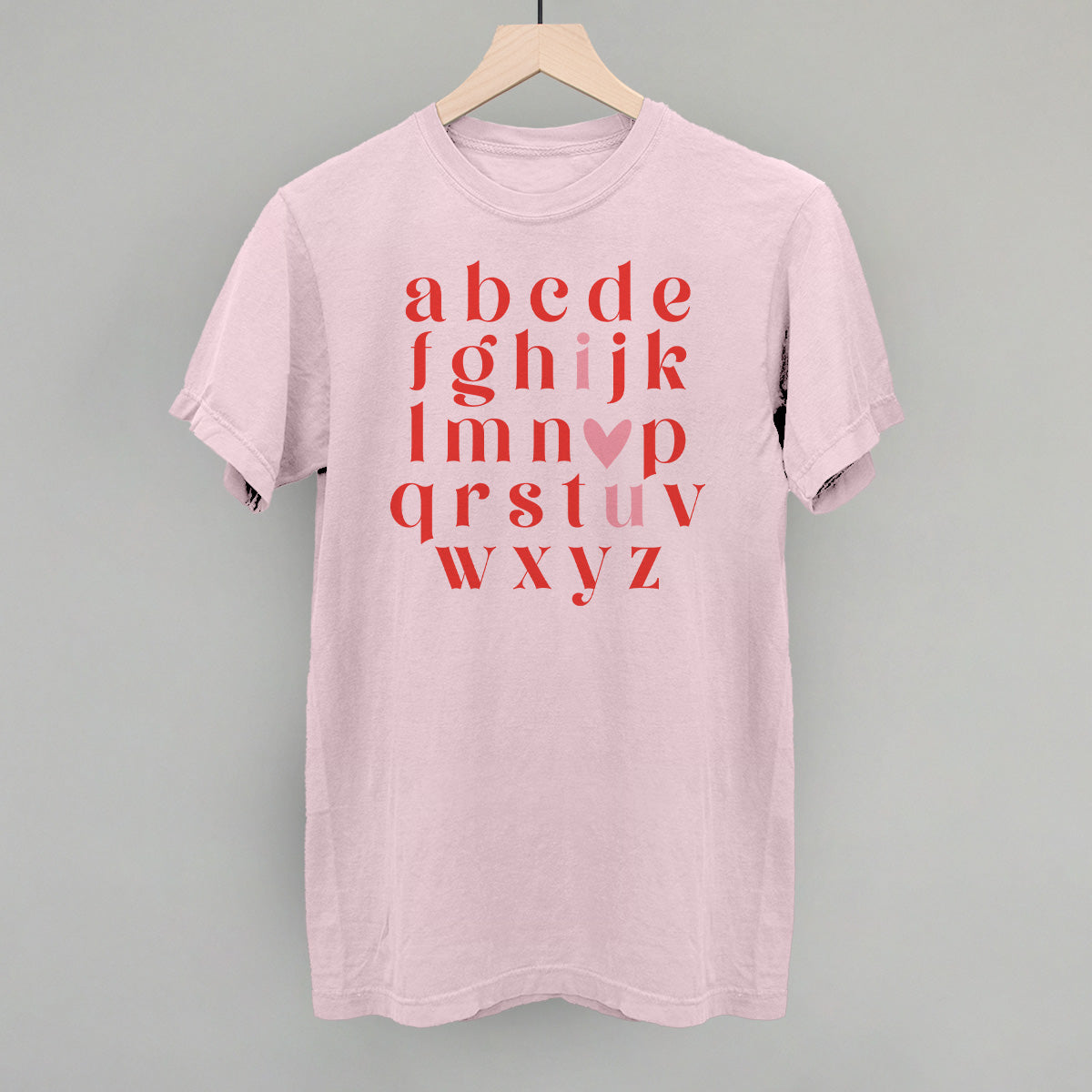 I Heart U Alphabet