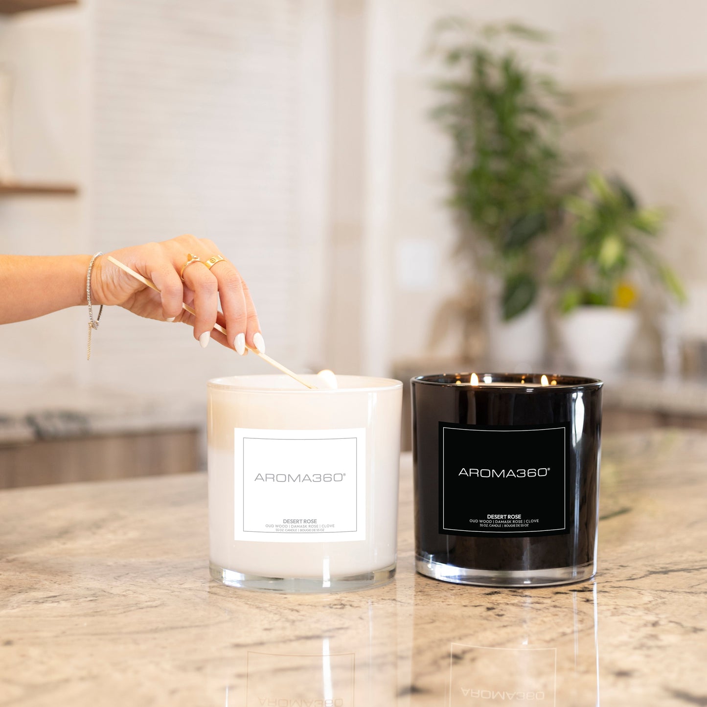 Desert Rose 4-Wick Candle
