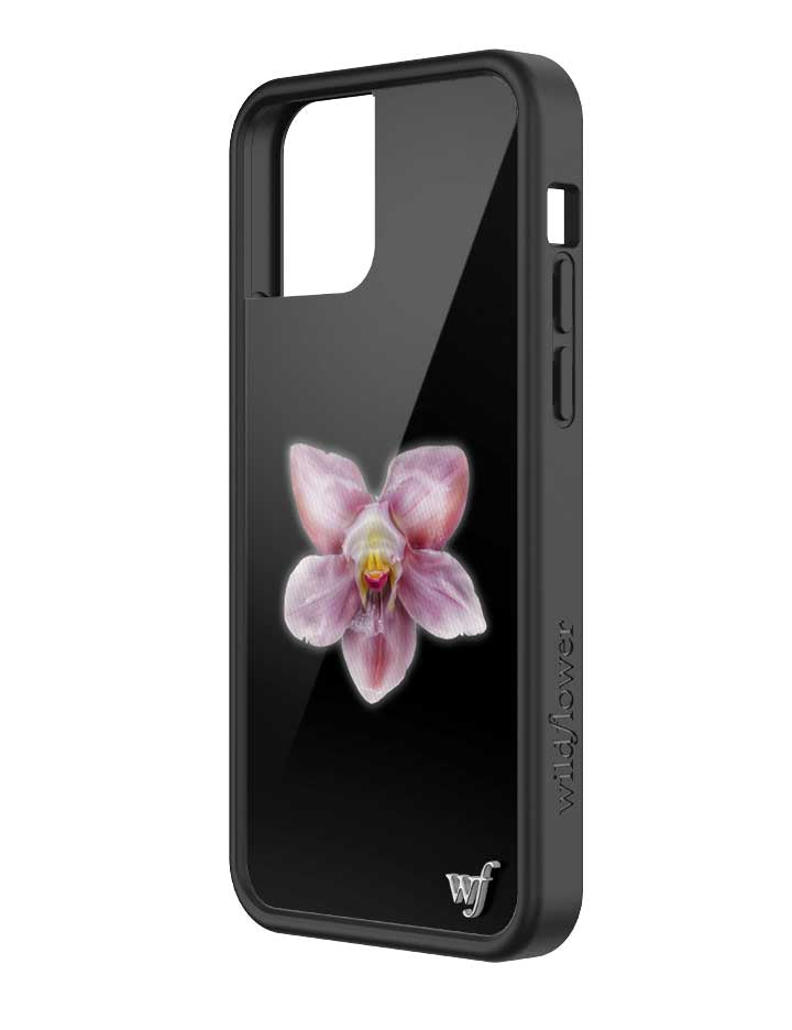 Orchid | Black iPhone Case