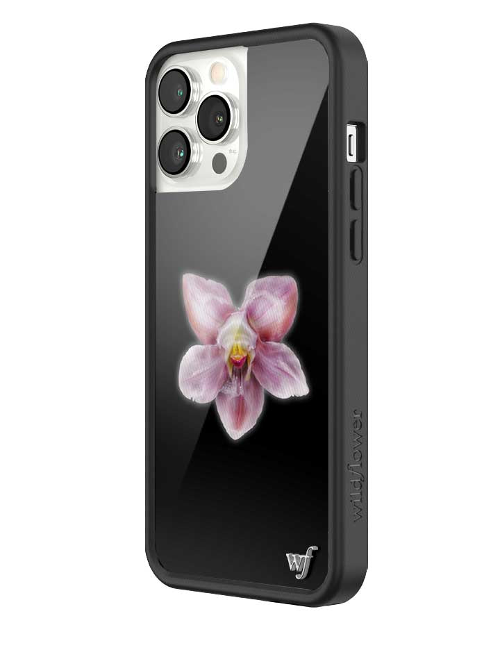 Orchid | Black iPhone Case