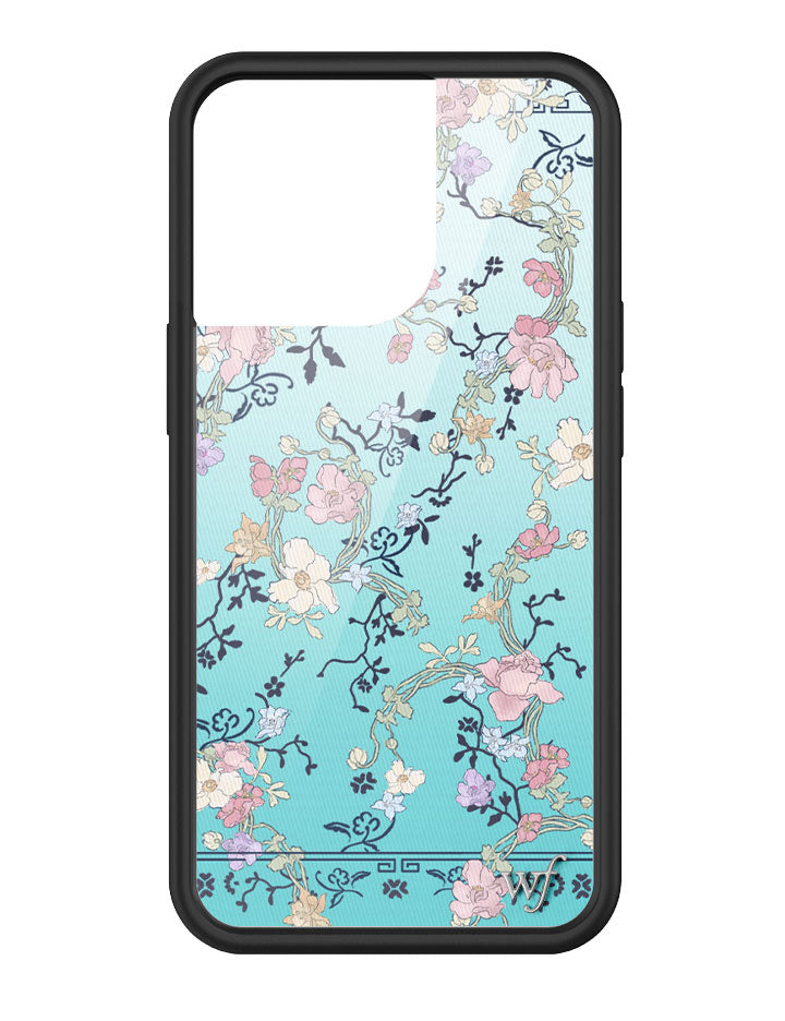Gallery Girlie Blue iPhone Case