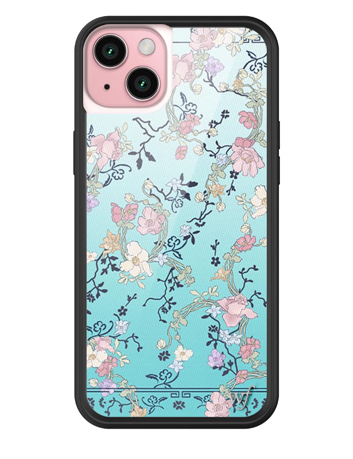 Gallery Girlie Blue iPhone Case