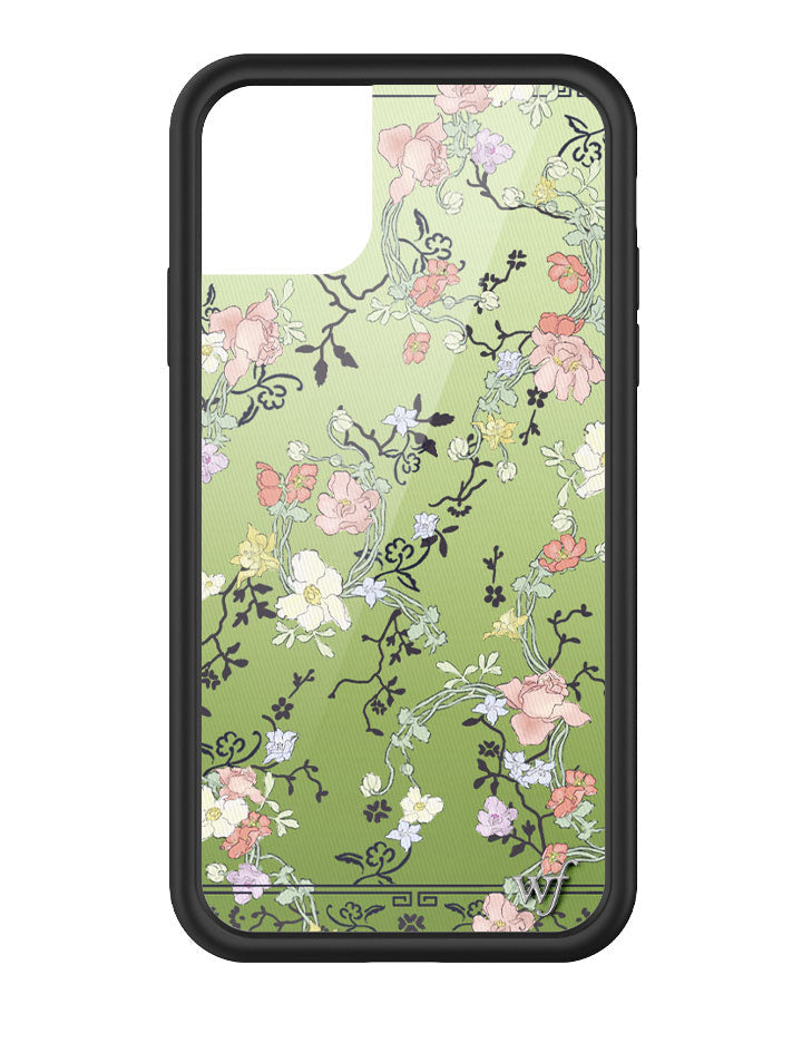 Gallery Girlie Green iPhone Case