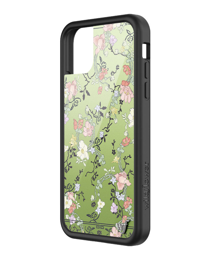 Gallery Girlie Green iPhone Case