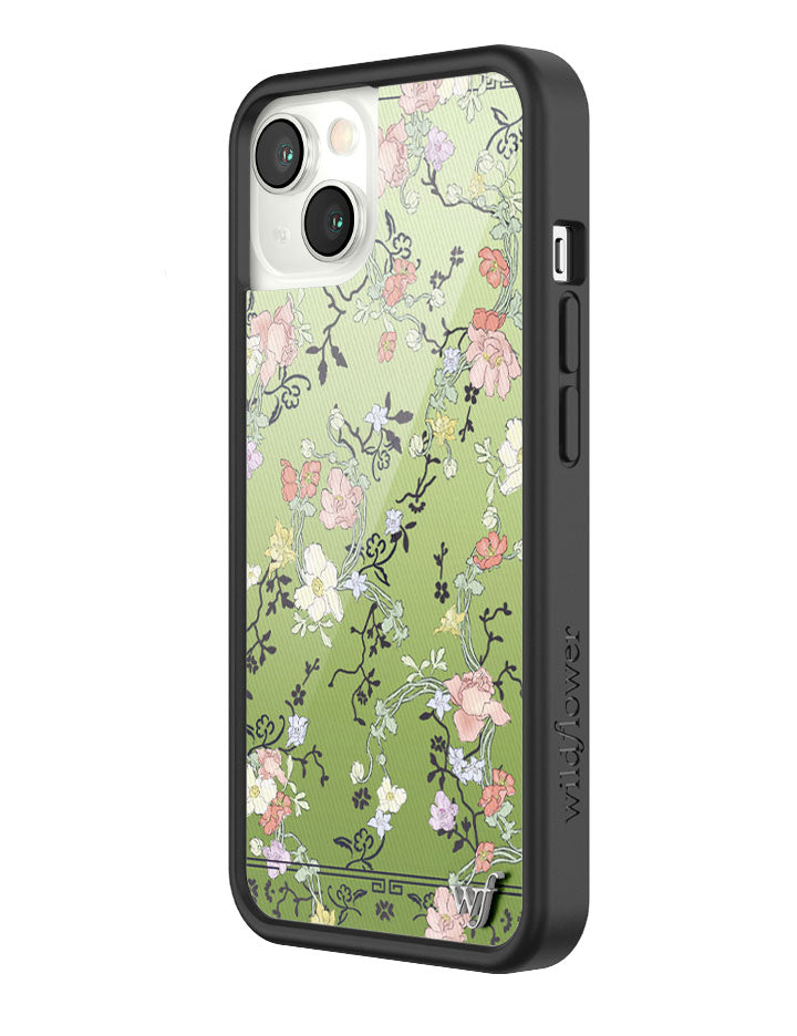 Gallery Girlie Green iPhone Case