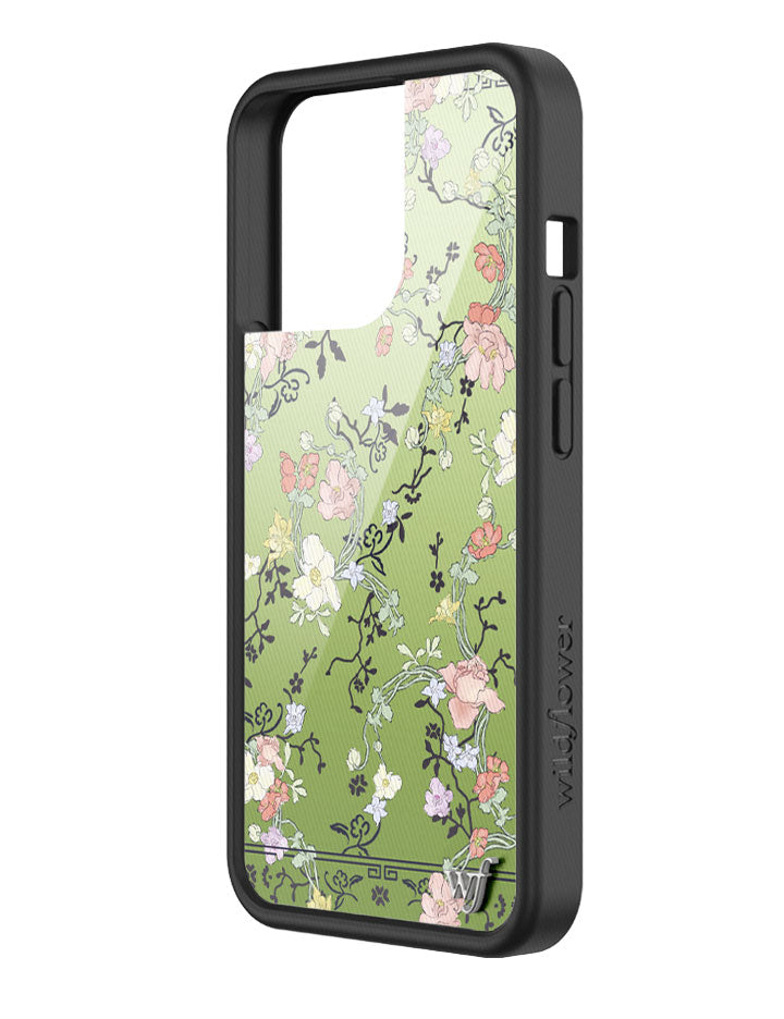 Gallery Girlie Green iPhone Case