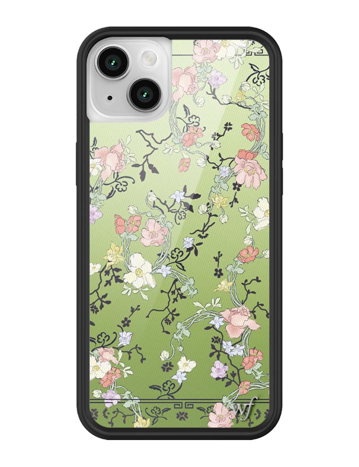 Gallery Girlie Green iPhone Case