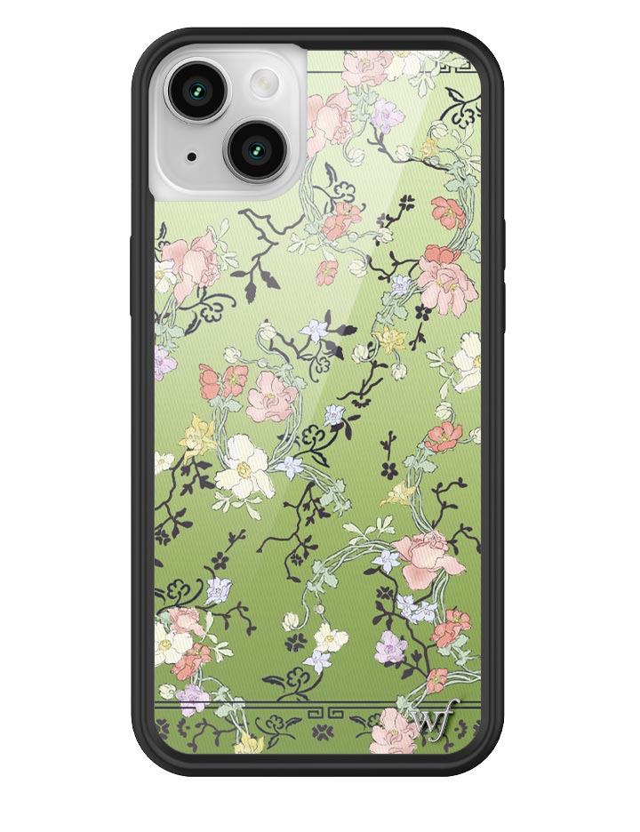 Gallery Girlie Green iPhone Case