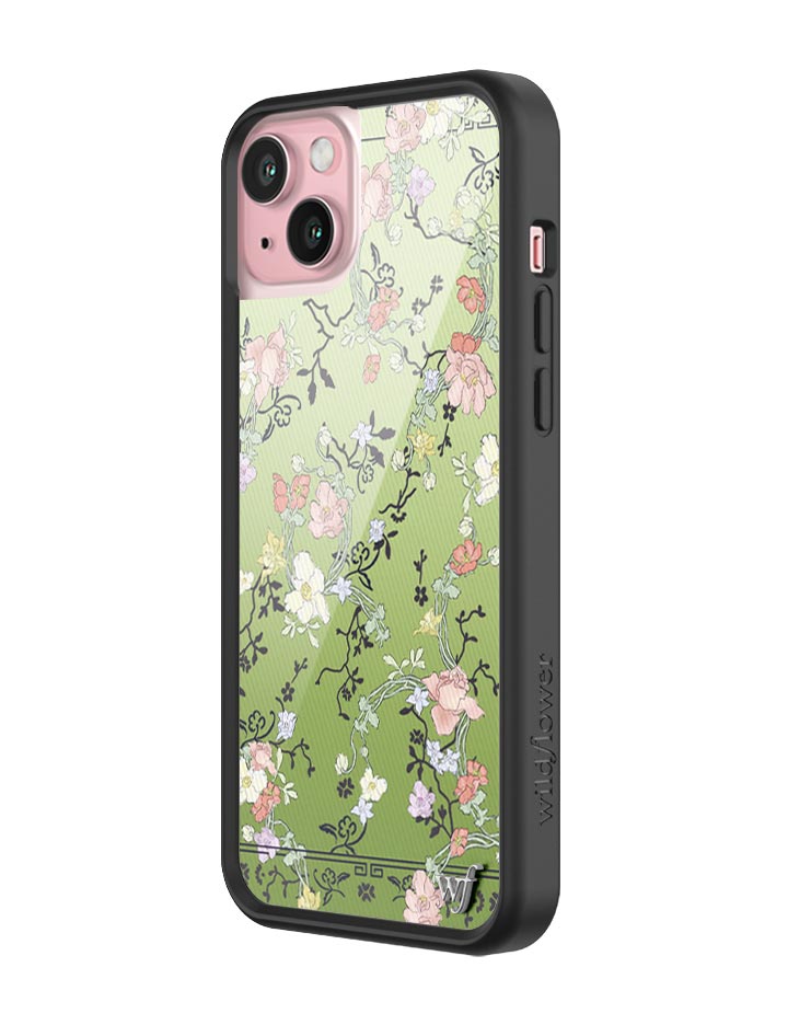 Gallery Girlie Green iPhone Case
