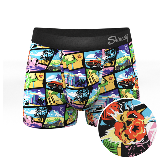 The Gas Pedal | Pop Art Ball Hammock® Pouch Trunks Underwear