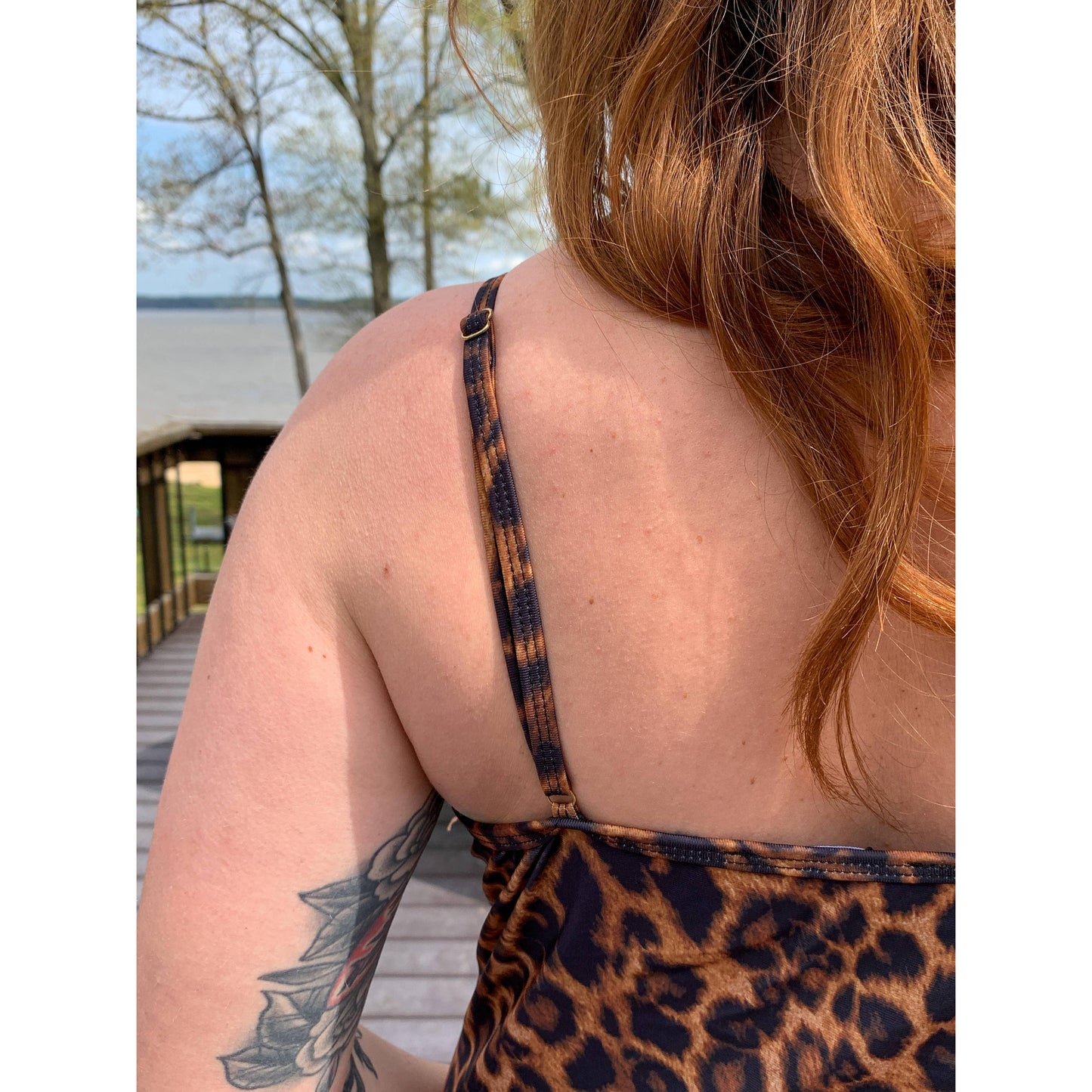 Havasu One Piece Fringe Swimsuit | V Neck Resort Attire in Pink, Jade, Leopard, Serape [Sizes SM-L]