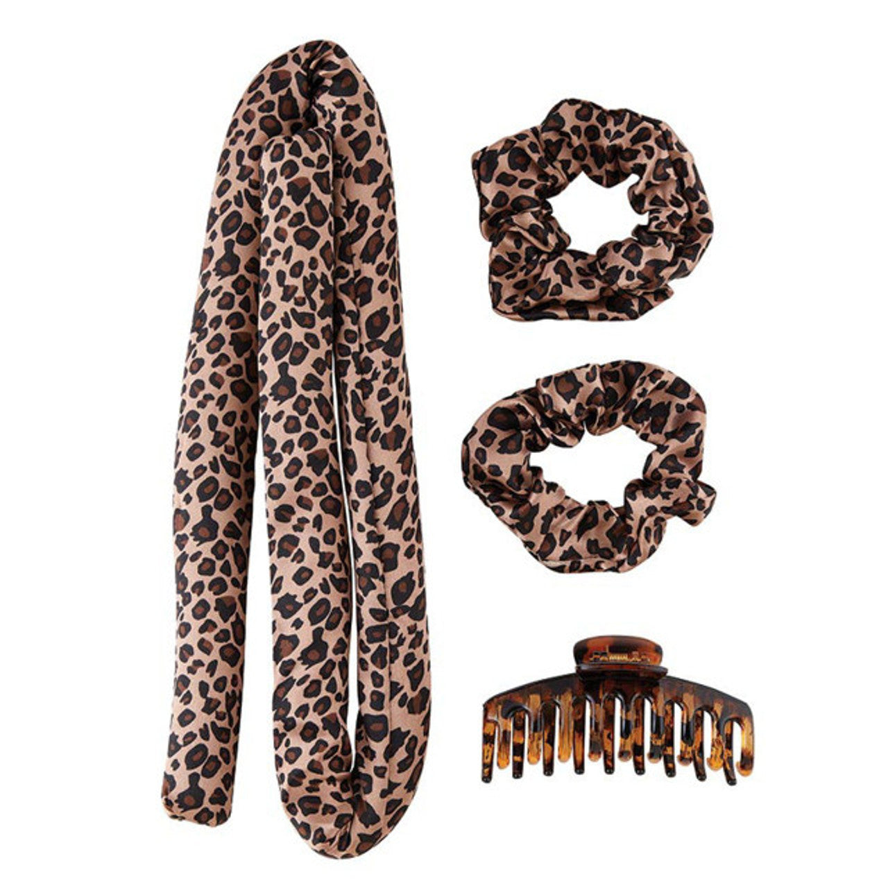 Heatless Roller Set | 4-Piece Hair Curler Set  | Hair Accessories
