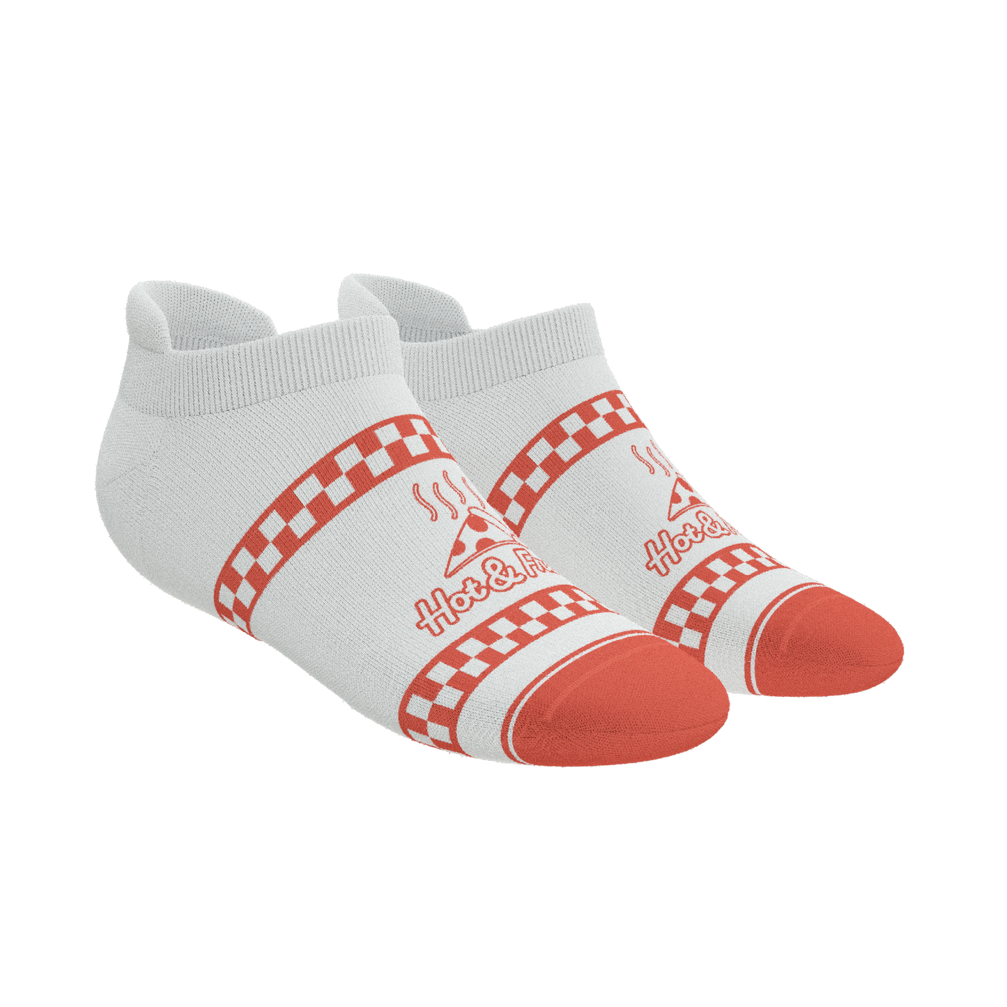 The Hot & Fresh | Pizza Box Heel Hammock™ Ankle Socks