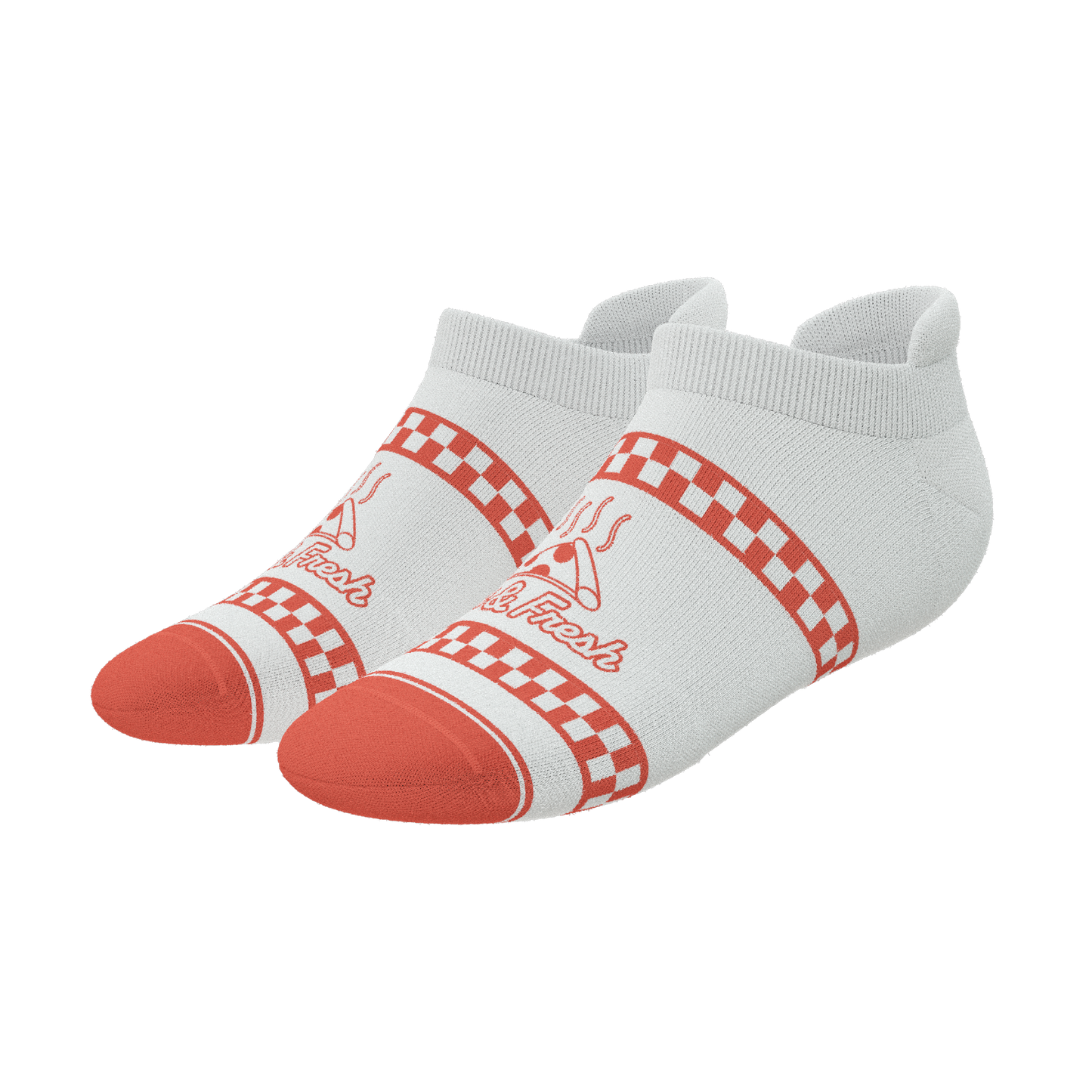 The Hot & Fresh | Pizza Box Heel Hammock™ Ankle Socks