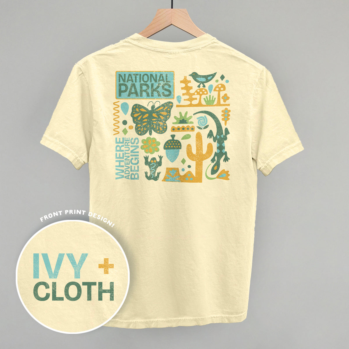 National Parks Doodles (Back Print)