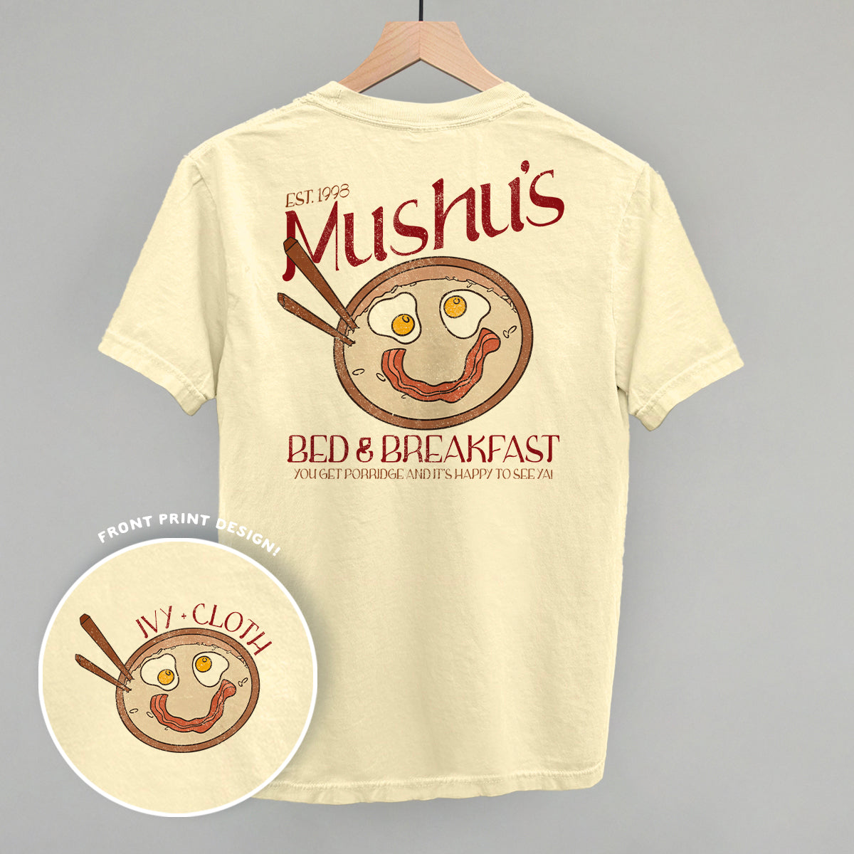 Mushu's Bed & Breakfast (Back Print)