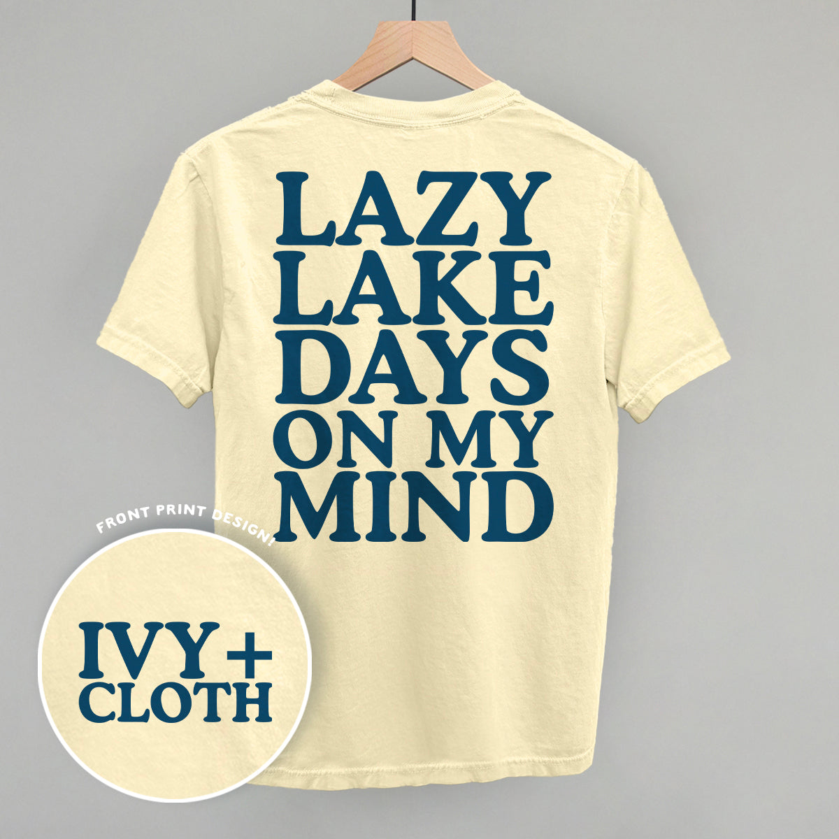 Lazy Lake Days (Back Print)