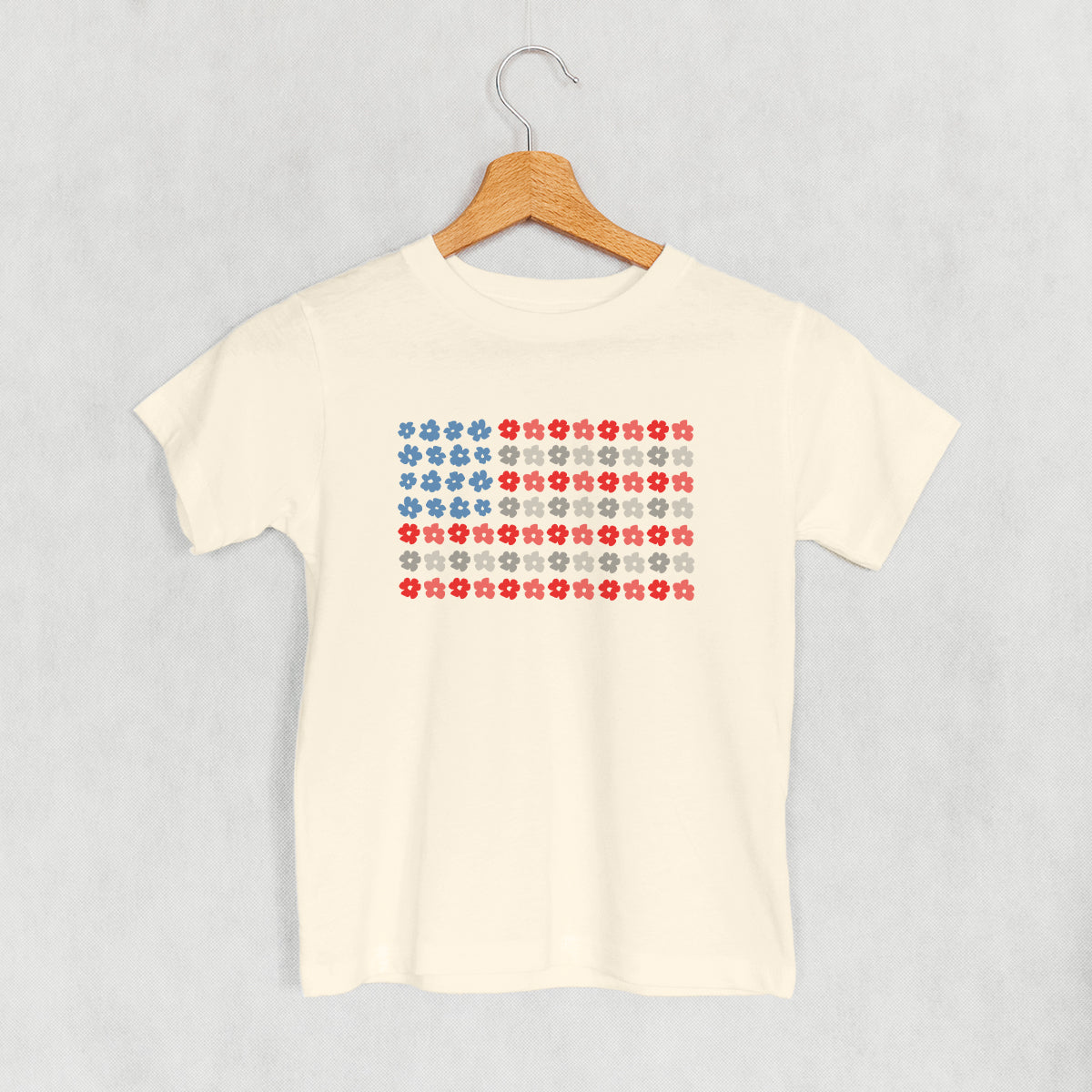 Flower American Flag (Kids)