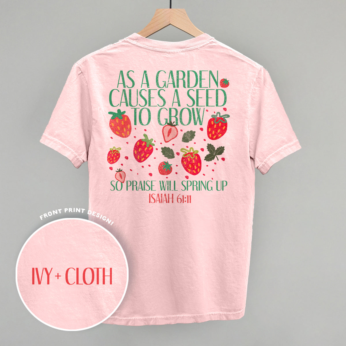 So Praise Will Spring Up (Back Print)