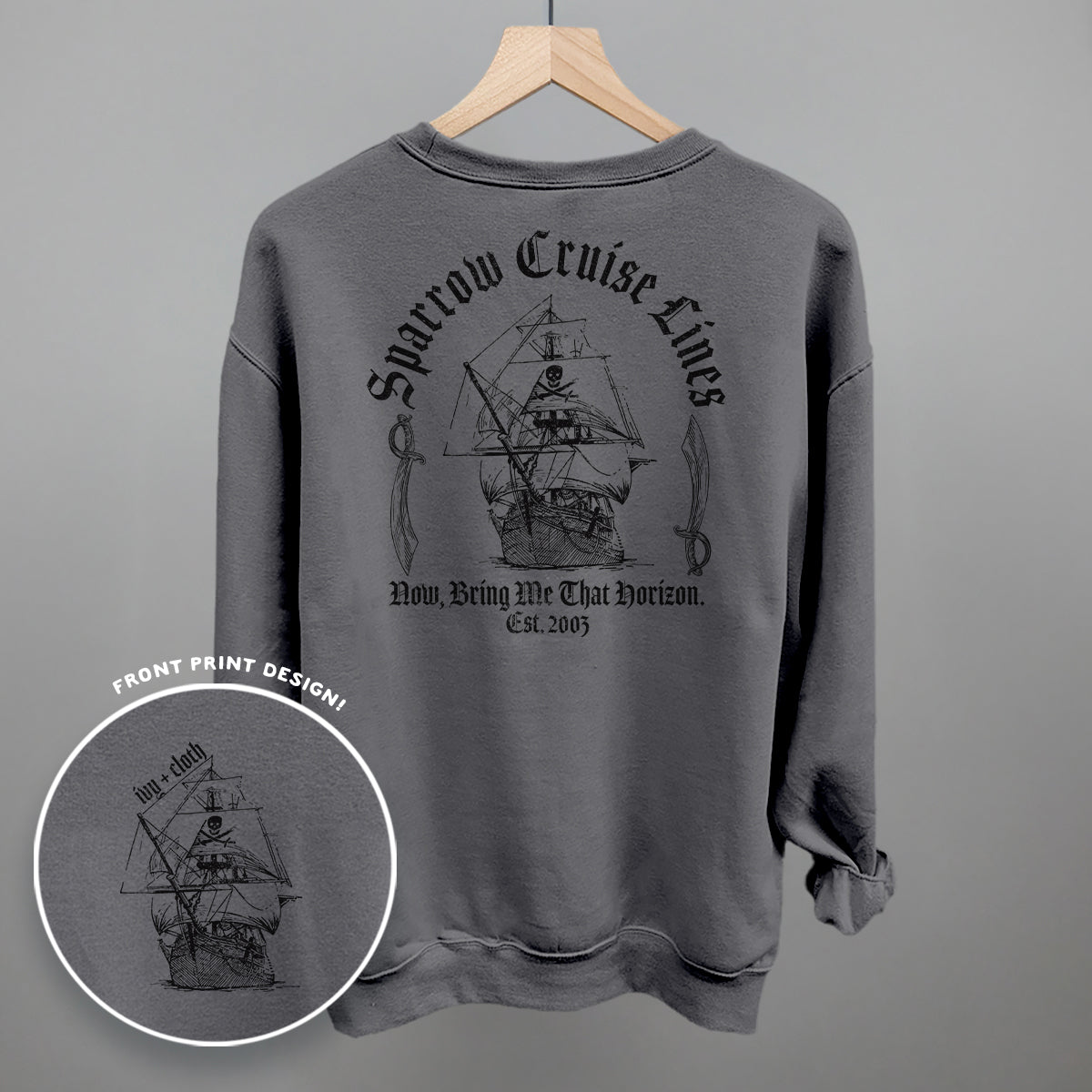 Sparrow Cruise Lines (Back Print)