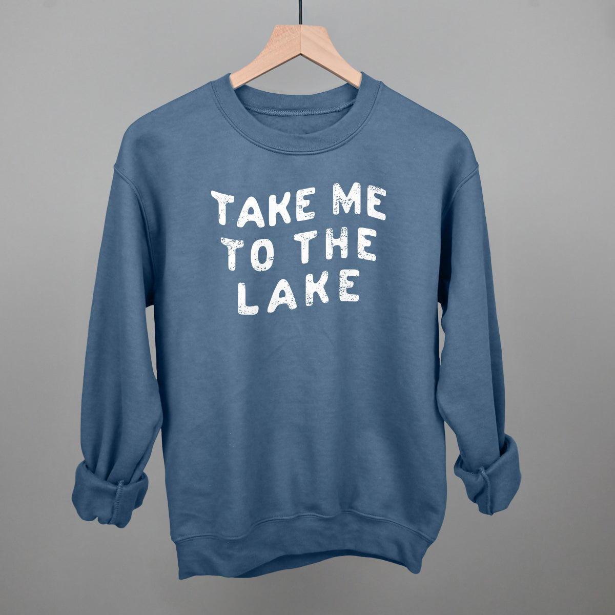 Take Me To The Lake Distressed