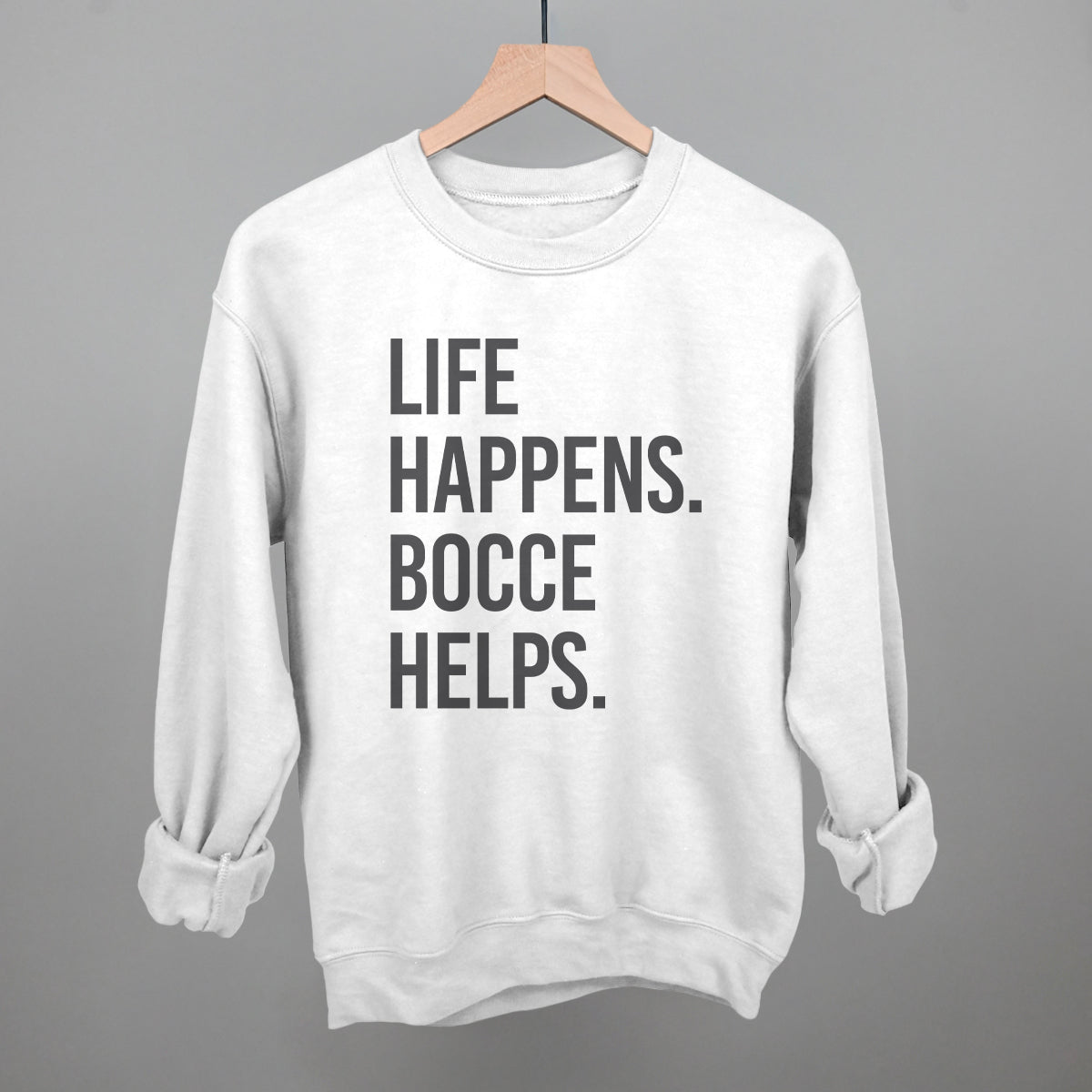 Life Happens Bocce Helps