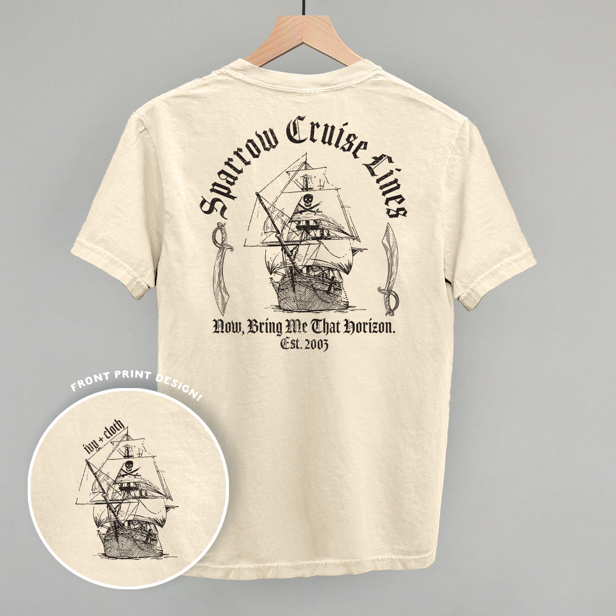 Sparrow Cruise Lines (Back Print)