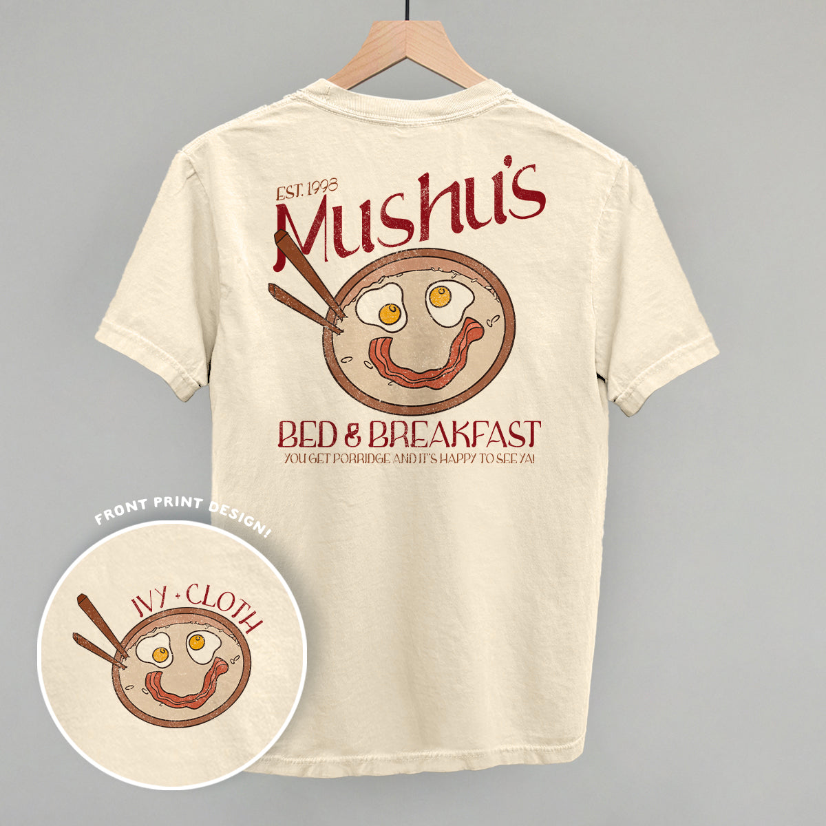 Mushu's Bed & Breakfast (Back Print)