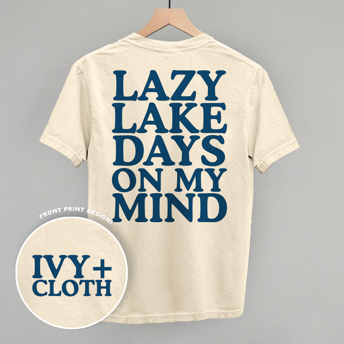 Lazy Lake Days (Back Print)