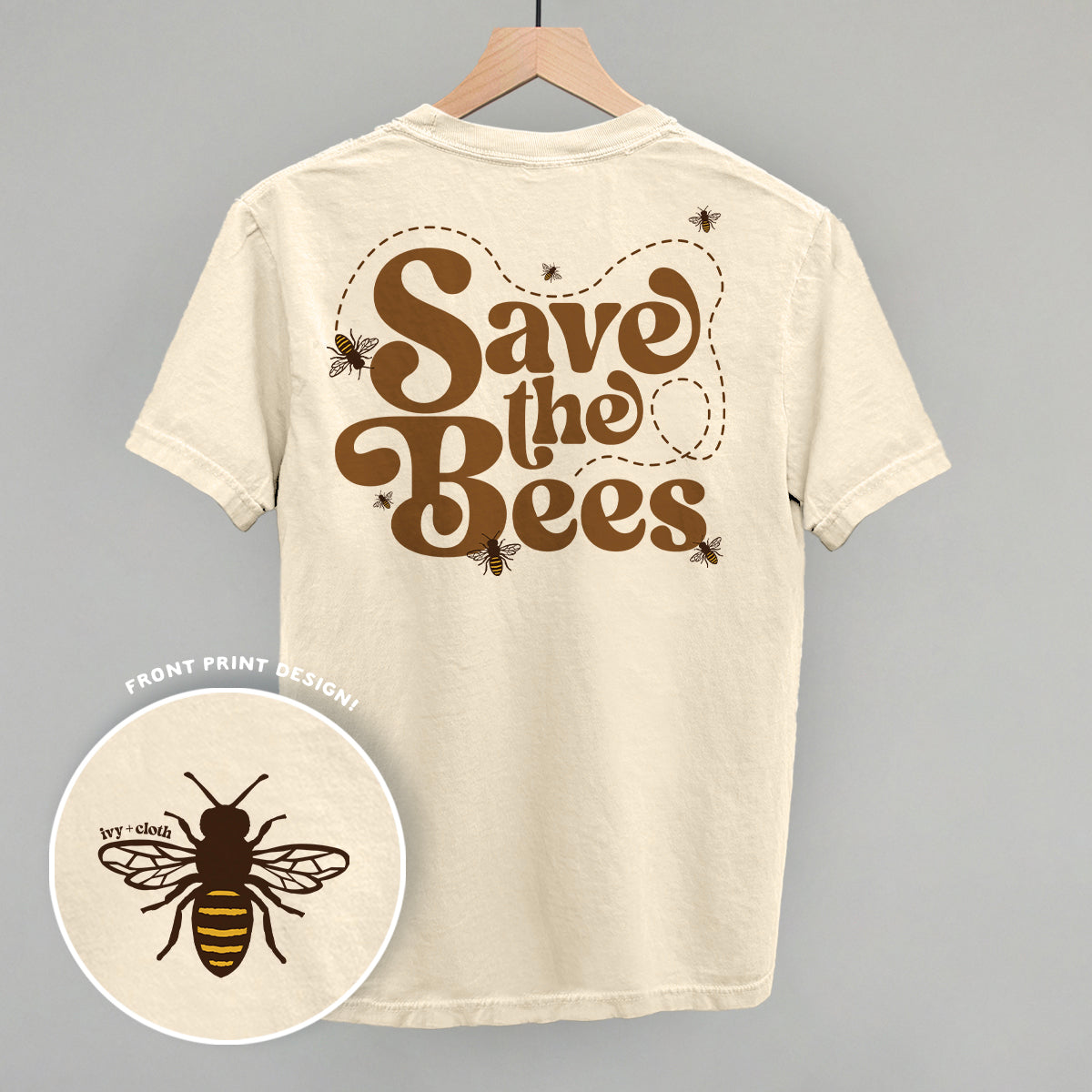 Save The Bees (Back Print)
