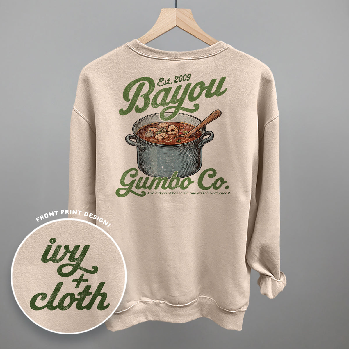 Bayou Gumbo Co. (Back Print)